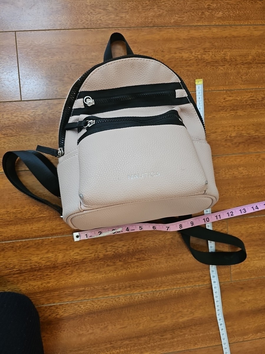 90s Y2k Nautica Mini Pink Backpack With Adjustable Straps | eBay