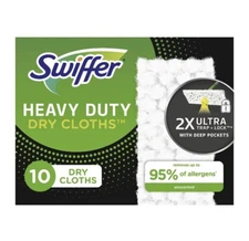 Swiffer Sweeper Heavy Duty Multi-Surface Dry Cloth Refills 