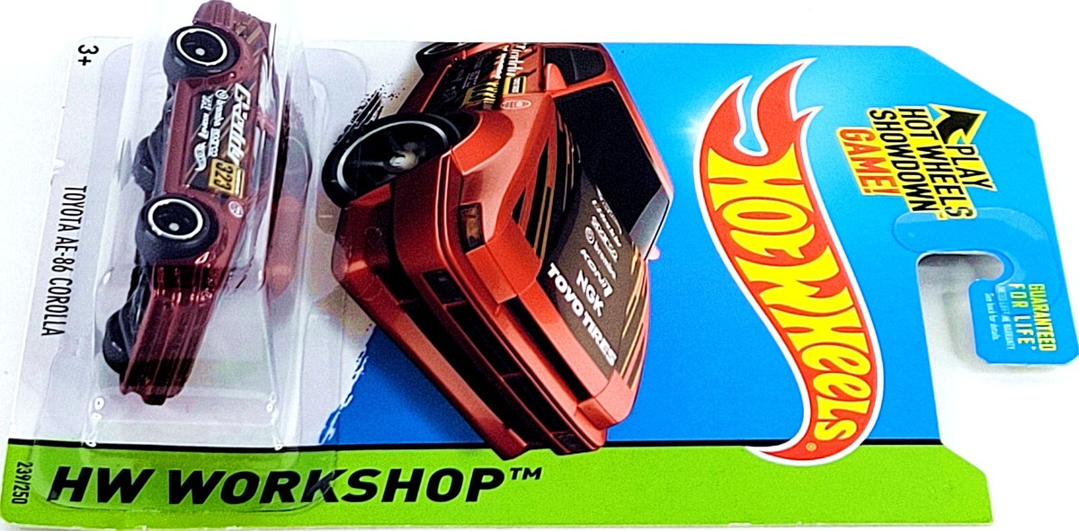 Hot Wheels Super Treasure Hunts Toyota AE-86 Corolla HW Workshop