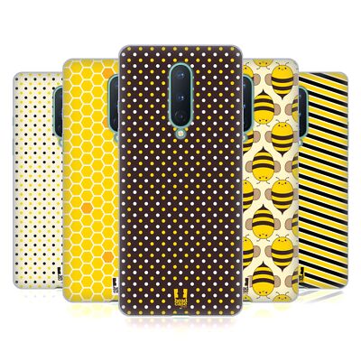HEAD CASE DESIGNS BUSY BEE PATTERNS SOFT GEL CASE FOR GOOGLE ONEPLUS PHONES