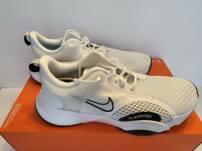 nike training superrep go trainers in white