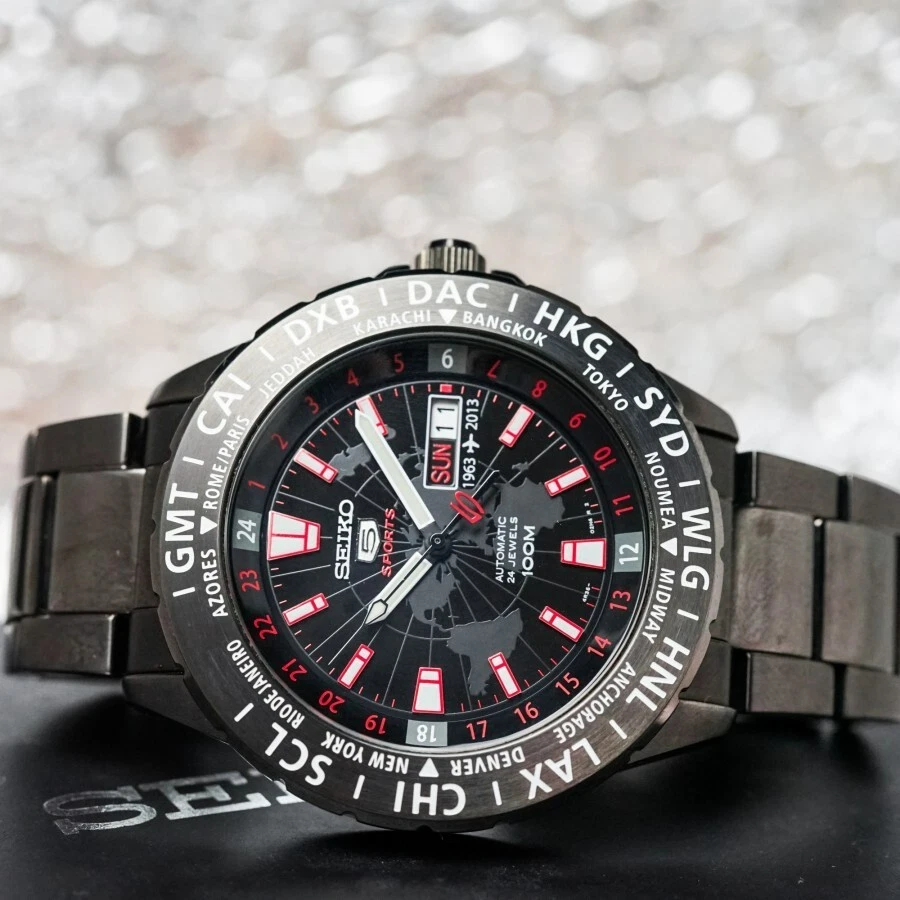 RARE Seiko GMT SRP437K1 Special Edition 50th Anniversary Automatic Watch SRP437