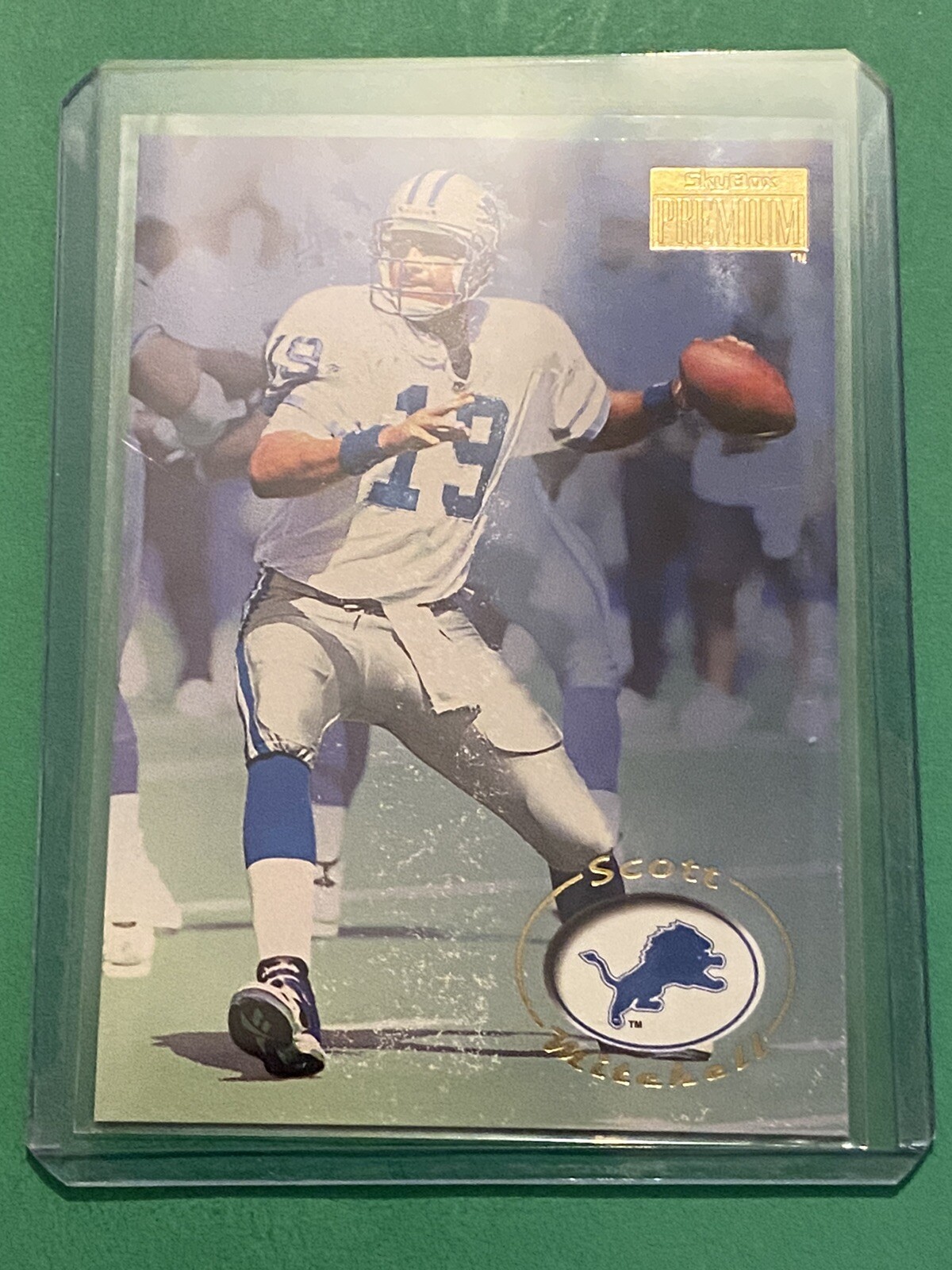 1996 Skybox Premium - #55 Scott Mitchell Detroit Lions
