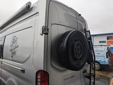 TRANSIT CUSTOM VAN SPARE WHEEL CARRIER BRACKET MOUNT 5x160 SWAMPER MOUNT MK8 MK9