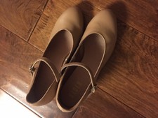New Bloch Curtain Call Character Chorus Dance Shoe Tan Size 6 Style S0304L