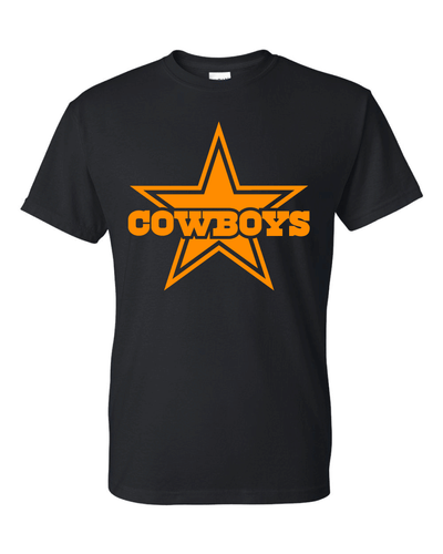 Dallas Cowboys Star T-Shirt All Colors + Design Colors Sizes S-5XL & Youth Kids - Picture 19 of 29