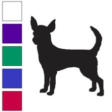Chihuahua Dog, Vinyl Decal Sticker, Multiple Colors  Sizes 1934