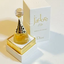 NIB {Christian Dior} J'adore L’or Essence de Parfum for Women 0.12 fl oz/3.5ml