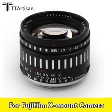 TTArtisan 35mm F0.95 Large Aperture Manual Focus Lens for Fuji X-mount Camera