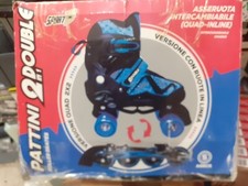 Pattini A Rotelle 2 In 1  Intercambiabili Calza 39/42