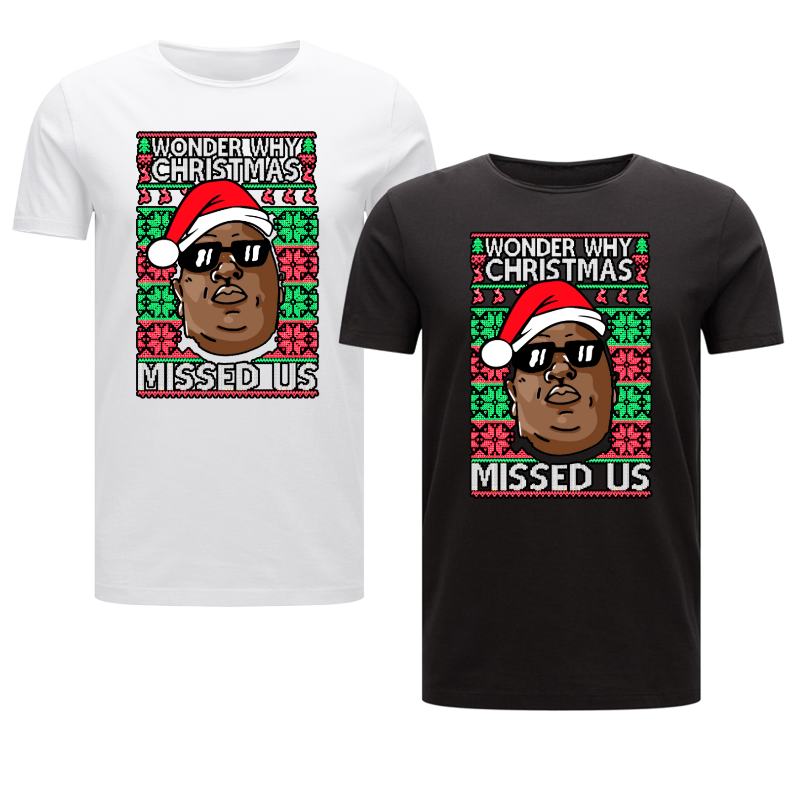 biggie smalls christmas t shirt