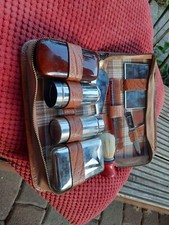 Alte Reise Utensilien Tasche Requisite  Reise-Necessaire Nostalgie  66A