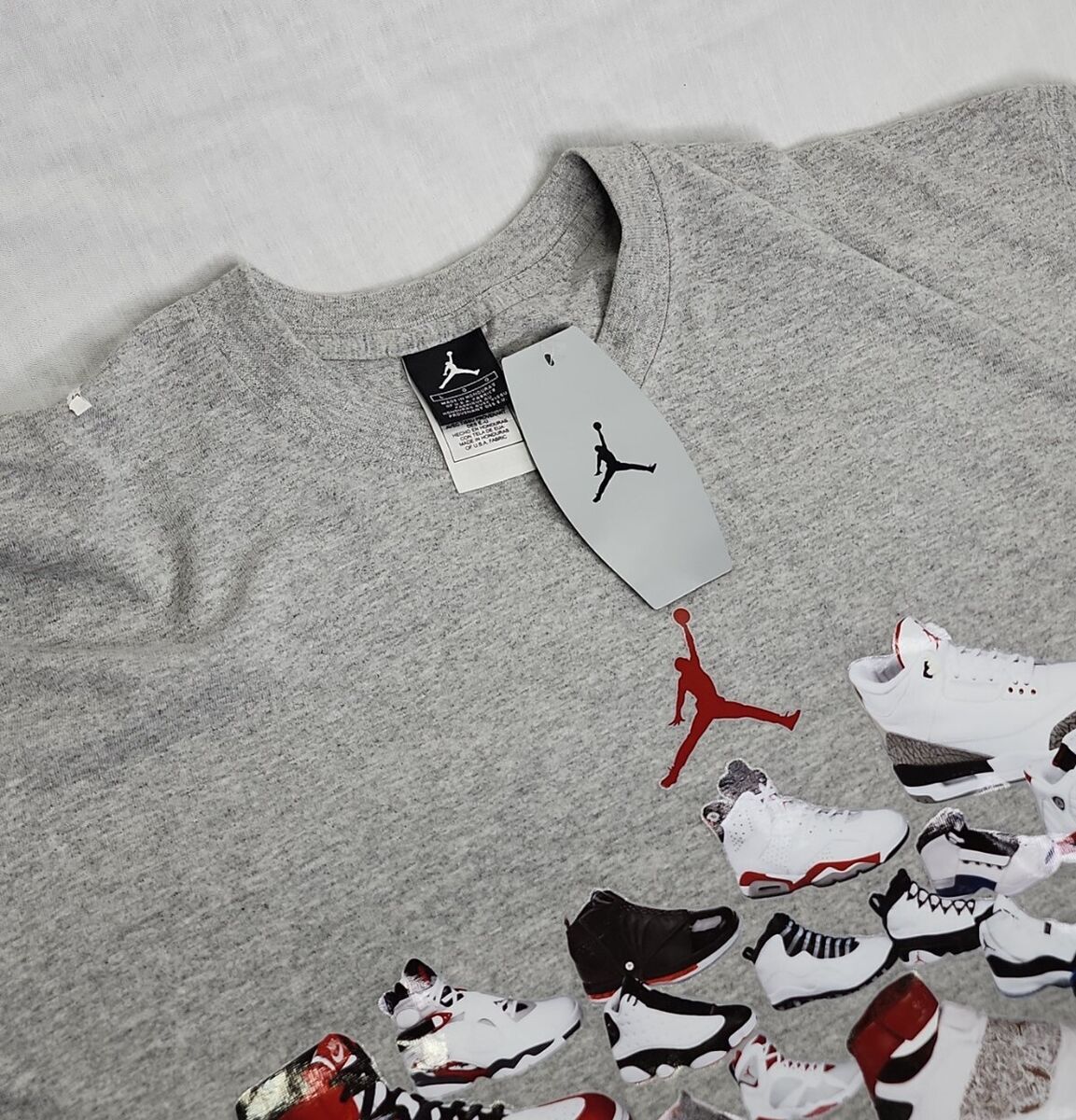VINTAGE AIR JORDAN History T-SHIRT Nike BRAND NEW WITH TAG VINTAGE AIR JORDAN History T-SHIRT Nike BRAND NEW WITH TAG