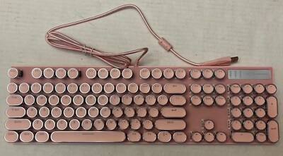 Magegee MK-STORM Gaming Keyboard GB/T 14081-2010 Wired Pink     Open Box