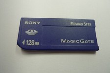 Genuine Sony 128MB Memory Stick card MSH-128 MagicGate for Old Cameras devices