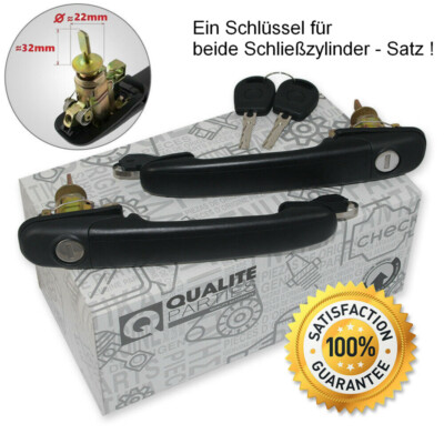 2x OEM TÜRGRIFF GRIFF AUSSEN FÜR VW SHARAN GALAXY ALHAMBRA VORNE LINKS RECHTS