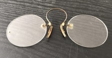 antique 12K Gold F Imperial glasses eye wear eyeglasses w/ hard case