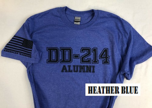 DD-214 Alumni Military T-shirt. Coast 
