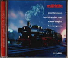 1 x CD ROM-M&Auml;RKLIN: Gesamtprogramm 2003 / 2004 - Anlagen - Modellbahn #15660