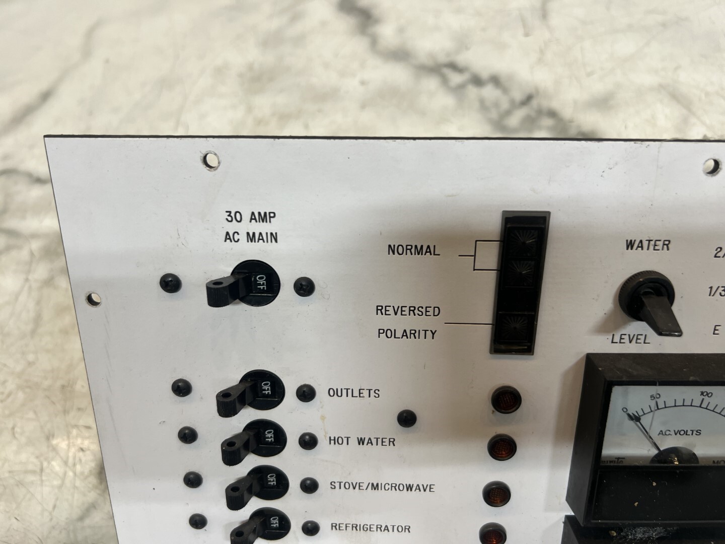 89 Sea Ray 280 Boat shore power control switch breaker board panel eBay