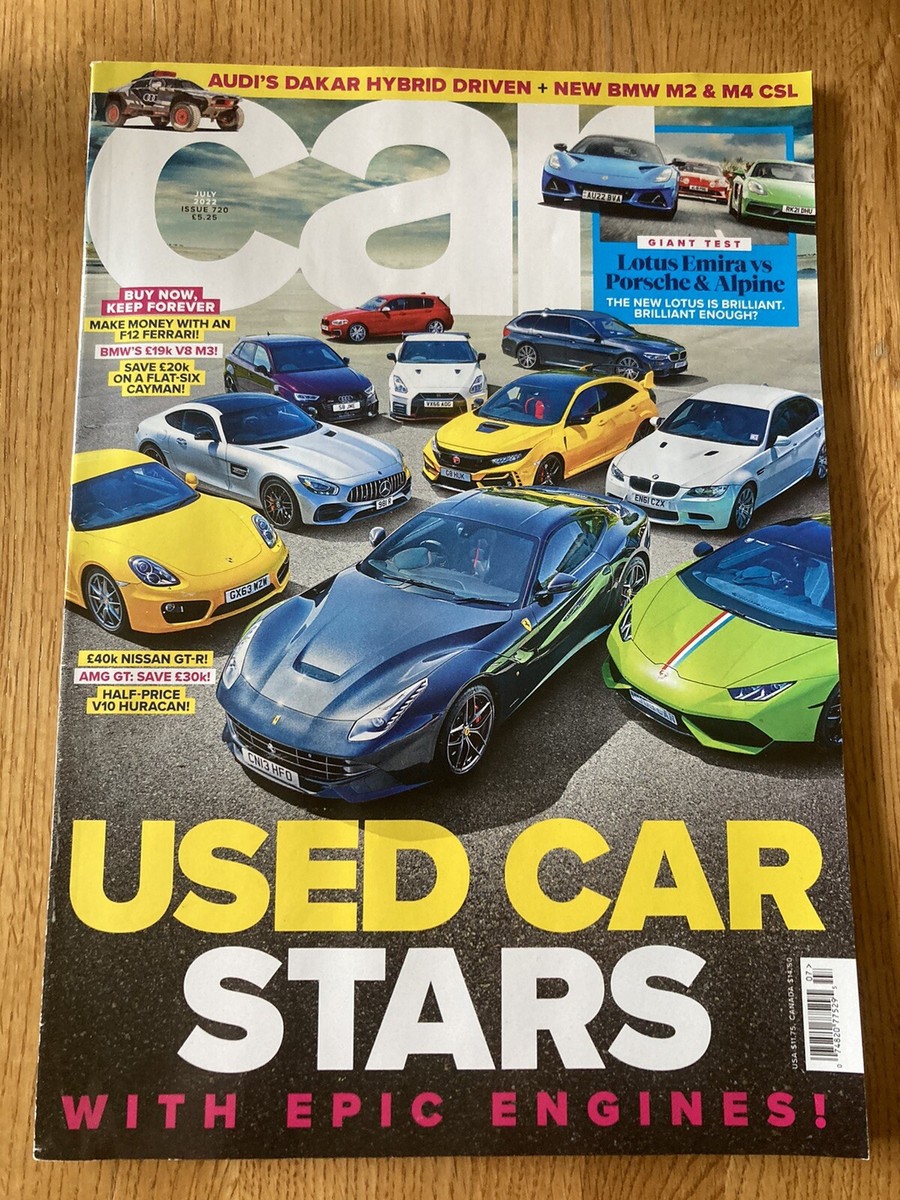 CAR MAGAZINE - UK EDITION - July 2022 - ISSUE #720- BRAND