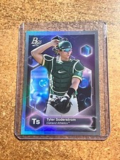 2022 Bowman Platinum Baseball Precious Elements # PE-14 Tyler Soderstrom