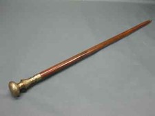 NEW SOLID ANTIQUE SOLID BRASS HANDLE WOODEN WALKING STICK CANE VINTAGE DESIGNER