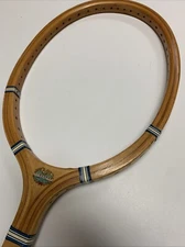 Vintage 1940s N. J. Magnan CHAMPION wooden tennis racquet, Exceptional Condition