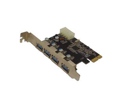 CSL COMPUTER 19740  4 PORT 5Gbps USB 3.0  PCI-EXPRESS ADAPTER  #GK9560