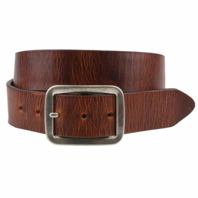 Sendra Boots Herren Gürtel Belt Braun 1013-Evolution Tang Leder Unisex