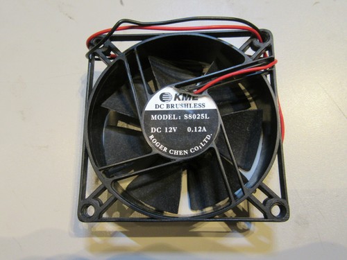 KME DC Brushless, DC12V, 1,2A, FAN, Kühler, Lüfter, Roger Chen Co;LTD