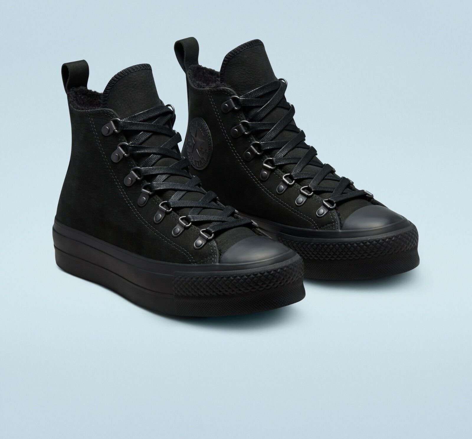 Converse Chuck Taylor All Star Platform Shoes Black 173097C Womens 11 Mens  9 NEW 194433354189 | eBay