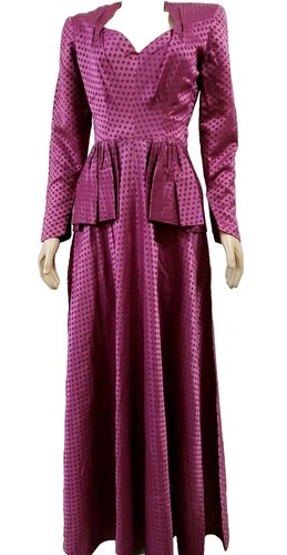 fashion nova peplum dress Vestido Maxi Catherine Peplum - Azul Marino