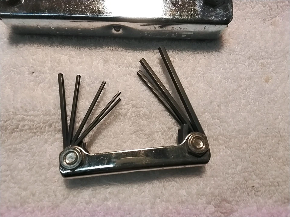 EKLIND 2PC FOLDING HEX KEY SET SAE  🇺🇸 USA - Image 4 of 4