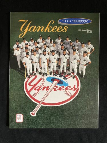 1993 YANKEES YEARBOOK — JETER & RIVERA first appearances, as minor leaguers - Picture 1 of 3