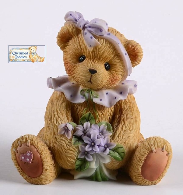 cherished teddies violet
