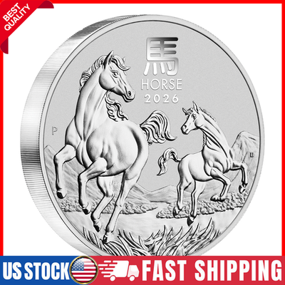 #ad 2026 Australia 1 oz Silver Lunar Horse BU $39.99