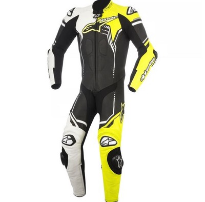 Alpinestars GP Plus V2 Motorcycle Leather Racing Suit With Matching Gloves