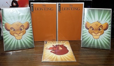 Lion King #1 (Dynamite 2025)  5 book  Set! Exclusive! NM!!