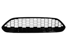 Kühlergrill Waben Gitter Für Ford Fiesta 2013-2017 Facelift / OBEN Schwarz Glanz