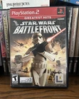 StarWars: Battlefront (Sony PlayStation 2, 2004) CIB w/Manual Tested Works Great