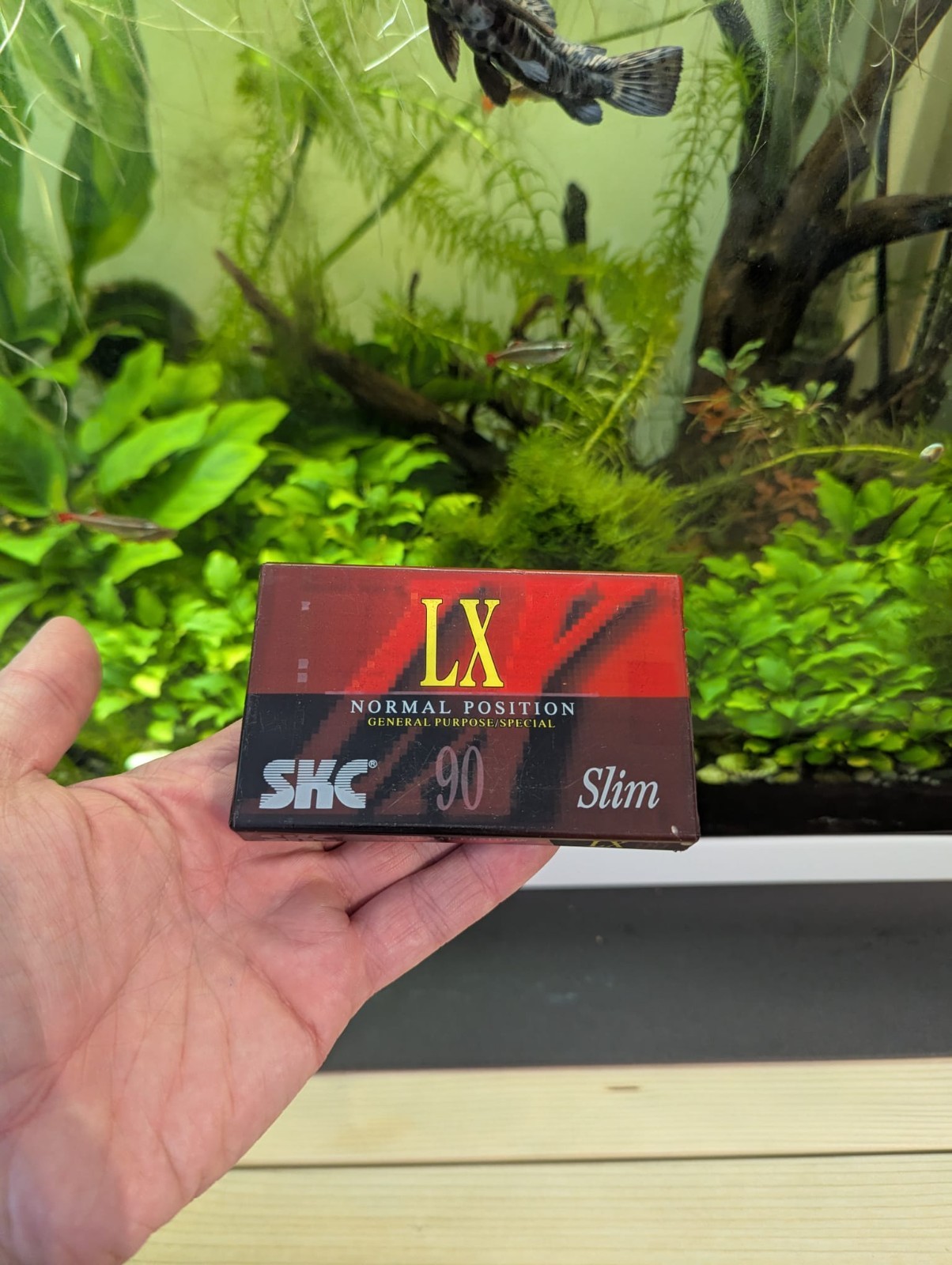 SKC LX 90 Cassette Tape - made in South Korea.