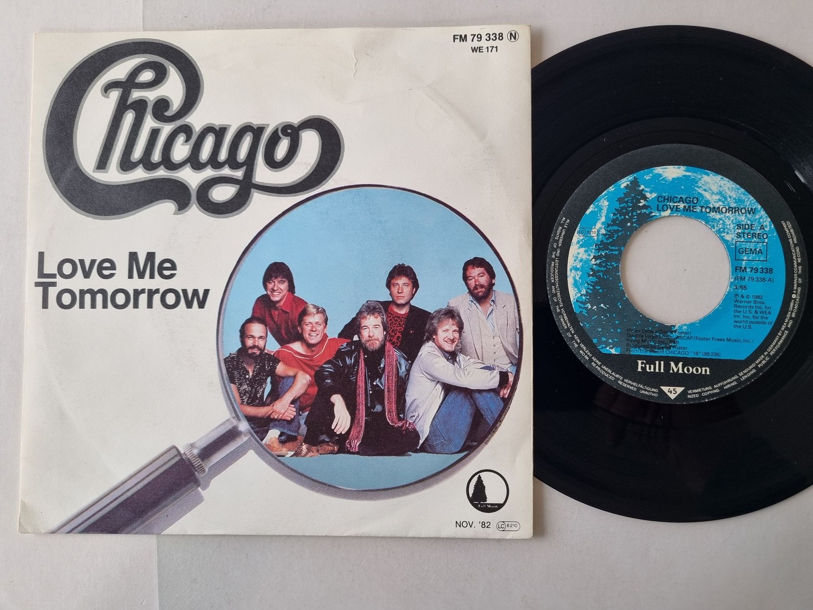 Chicago/ Peter Cetera - Love Me Tomorrow 7'' Vinyl Germany