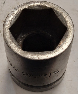 Proto 1-5/8'' Socket 1'' Drive 6PT 10026 listing AB
