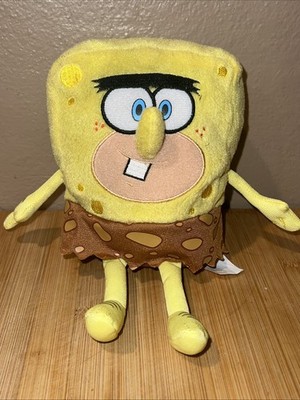SpongeBob SquarePants Caveman Plush Figure Nickedokdeon Toys  2016