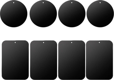 8-Pack Replacement Mount Metal Plates Car Phone Holder Iron Plates for Car Mount