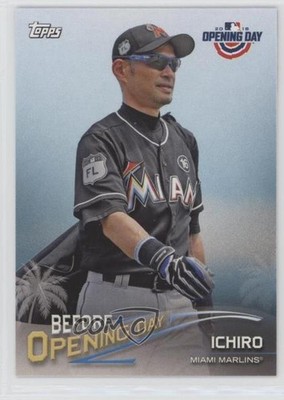 2018 Topps Opening Day Before Opening Day Ichiro Suzuki Ichiro #BOD-I HOF 02v3
