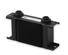 Earls 213erl Ultrapro Oil Cooler - Black - 13 Rows - Narrow Cooler - 10 O-ring