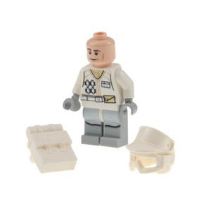 1x Lego Minifigure Star Wars Hoth Rebel Trooper Helmet Goggles Backpack 75098 sw0678