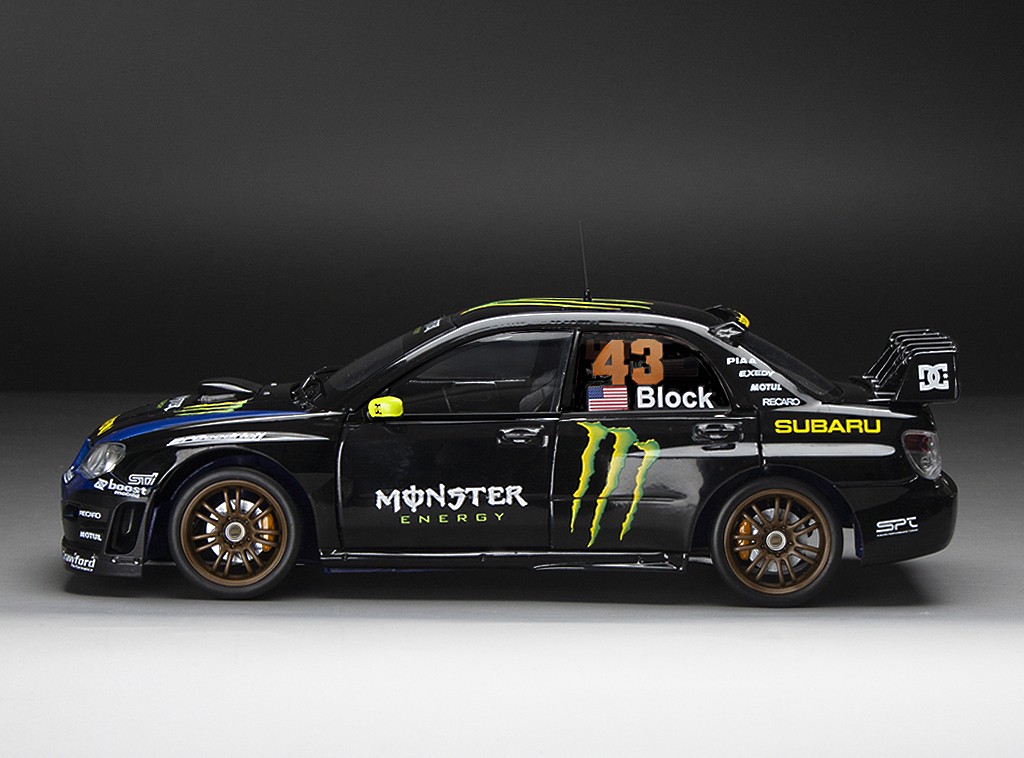 Sun Star 5582 1/18 Subaru Impreza WRC06 Ken Block Gymkhana 2008